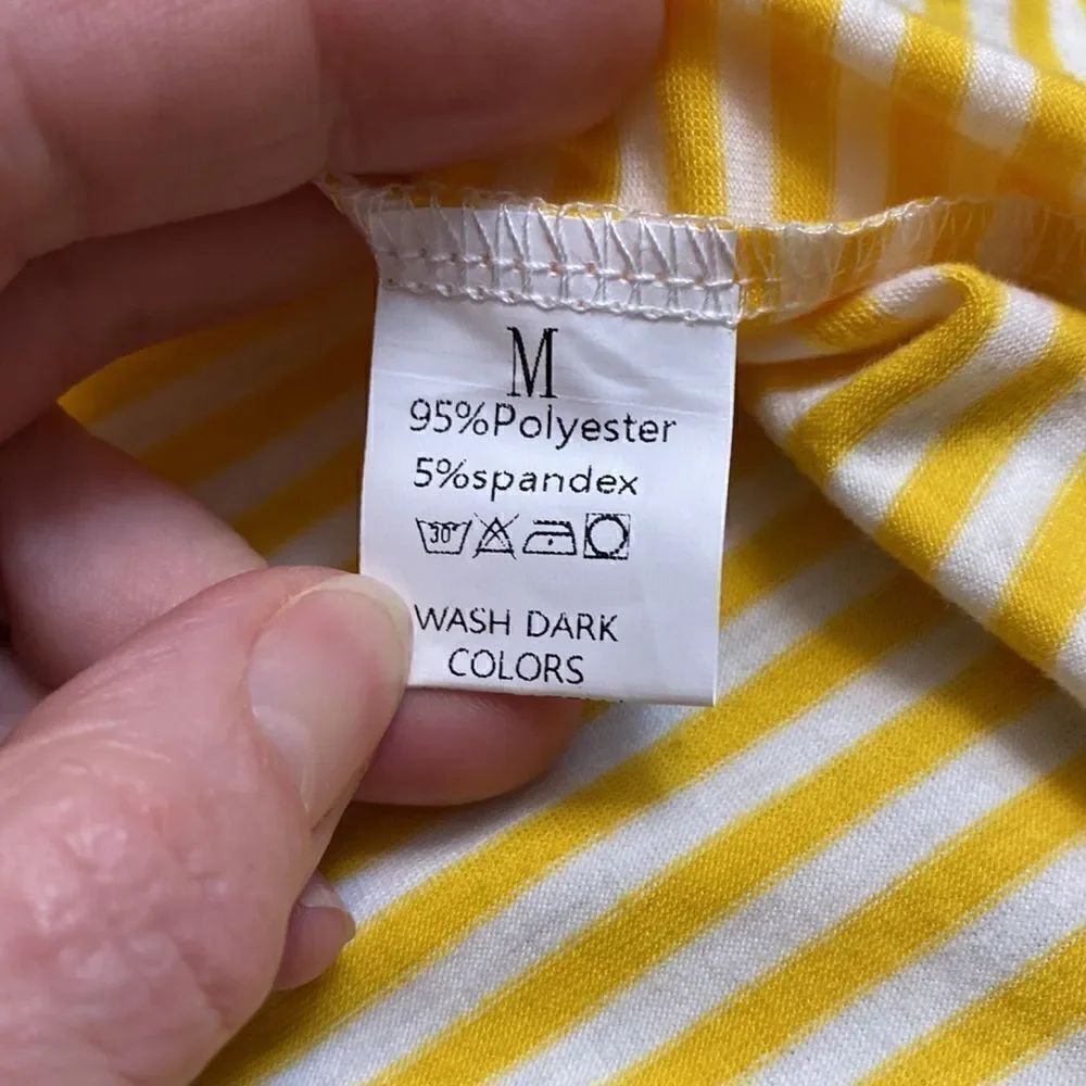 Striped Wrapped Dress - Picture 5 of 5